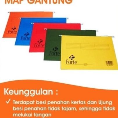 

MAP GANTUNG FORTE / HANGING MAP/ HANG MAP FOLIO FORTE (50 PCS) STOK TERBATAS