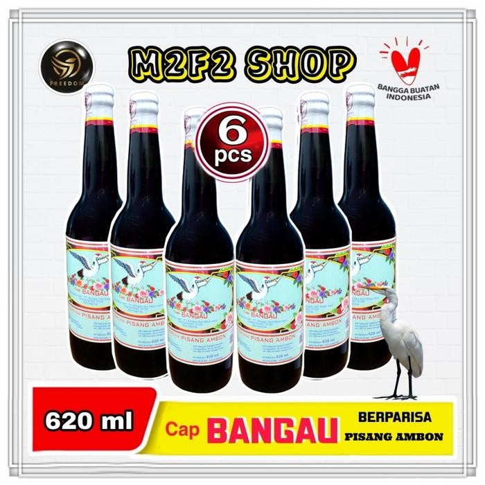 

Sirop / Sirup Manis Cap Bangau / Bango Pisang Ambon - 620 ml (Kemasan 6 Pcs)