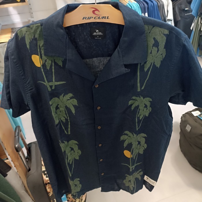 Kemeja Pria Rip Curl Original Mod Tropics Ss Shirt