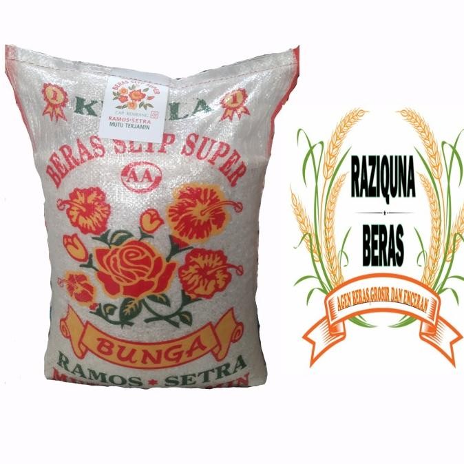 Sale BERAS RAMOS BUNGA 50 KG