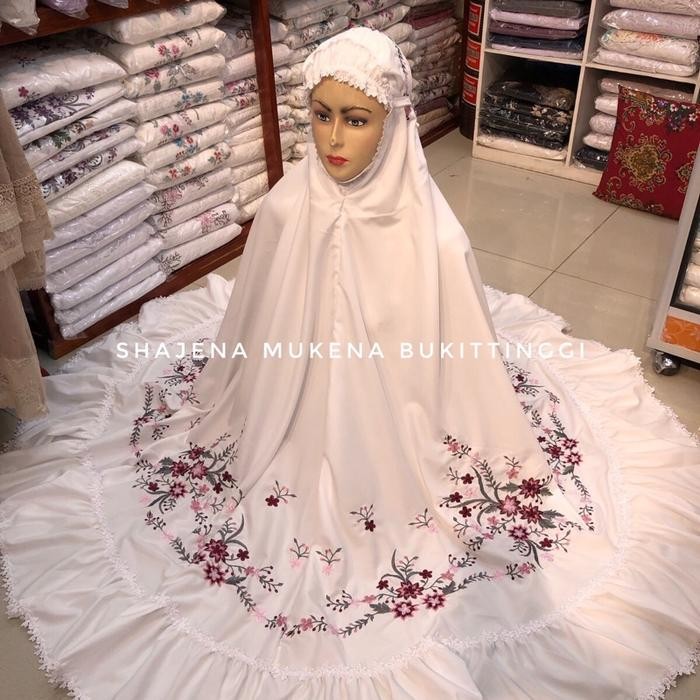 Mukena katun mikro Jumbo asli Bukittinggi