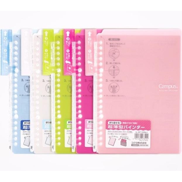 

BINDER NOTE A5 KOKUYO SMART MAP RING BINDER SP-130 NOTEBOOK REFILL STOK TERBATAS
