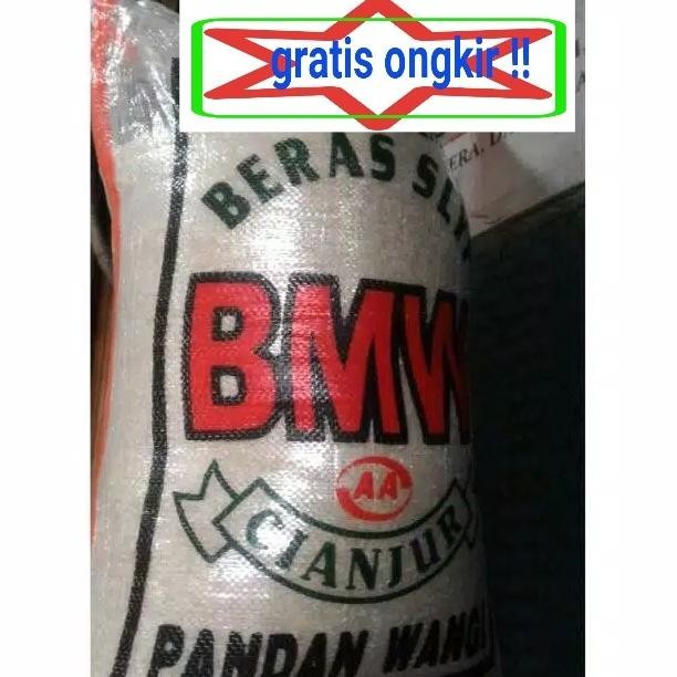 Sale Beras ramos super BMW 50 kg wangi