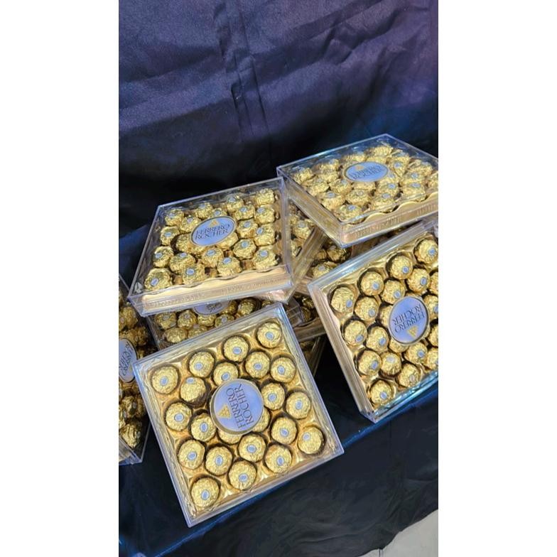 

TERLARIS FERREO COKELAT 1box isi 24pc / EXPIED MARET 2026/Cokelat Ferrero/ Ferrero Bali/ jual cokelat Bali / cokelat gift / hadiah / Mothersday Gift/ Mothersday /gift / valentineday /Valentine/ Hari ibu / Bunga segar/ Buket Bunga/Ferrero Bali at-113