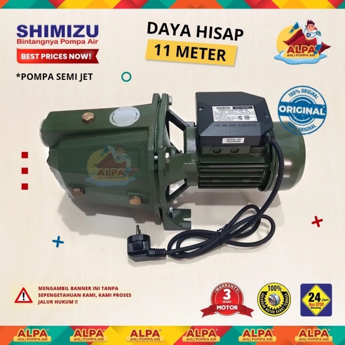 Pompa Air Semi Jet Pump Shimizu Jet-100 Bit