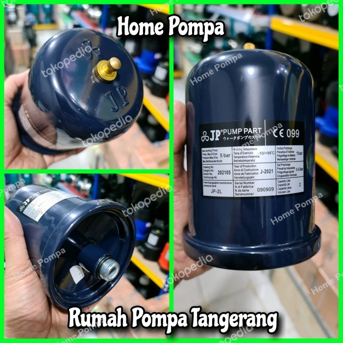 Tabung Angin 2 Liter Tanki Angin 2 Liter Jp Pressure Tank Pompa Air