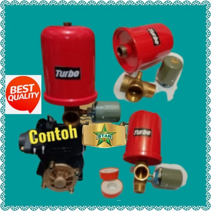 Tabung Besi + Otomatis Pompa Air 125 Dabking Db Gp Semi Jet Non Radar