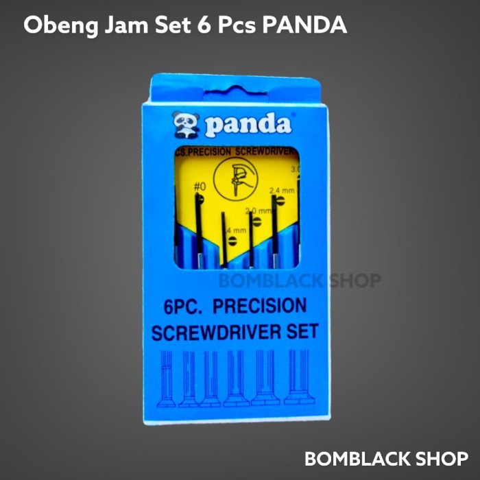 BERMUTU obeng jam kacamata tamiya set 6 pcs murah