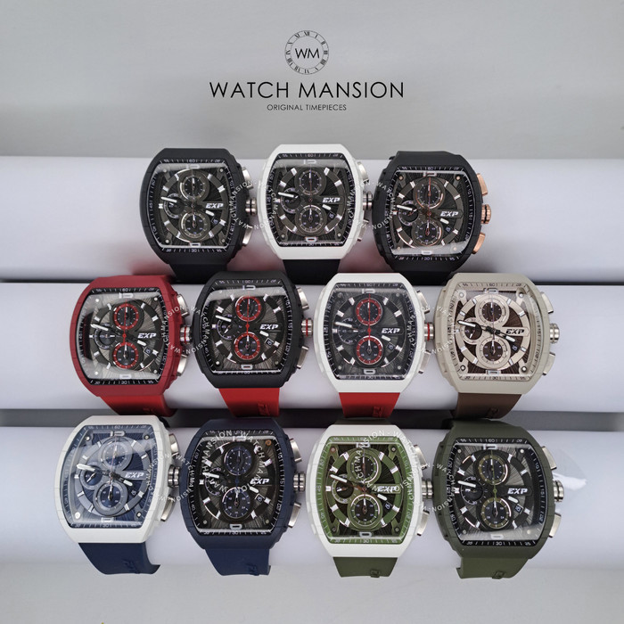 TERBAIK JAM TANGAN PRIA EXPEDITION 6782 E6782 EXP 6782 ANALOG ECO CERAMIC BOX SET ORIGINAL GARANSI