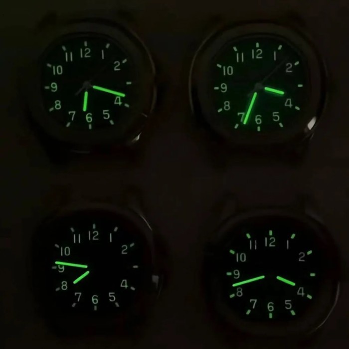 BERMUTU Nh35 Dial 31.3Mm Watch Dial And Hand Combination Set Green Lumino