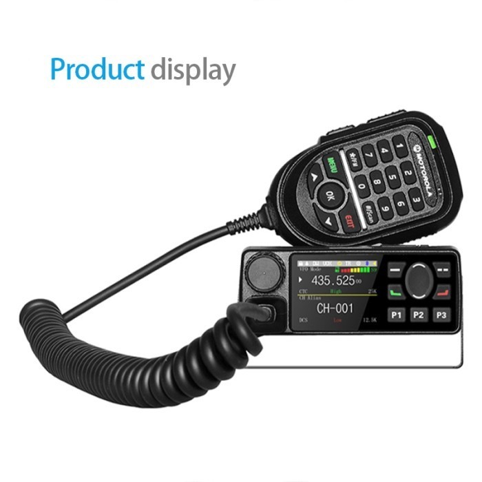 PROMO Rig Motorola MT8900 Perangkat Radio Komunikasi Dua Arah set Mikrofon Genggam K-Hand Microphone