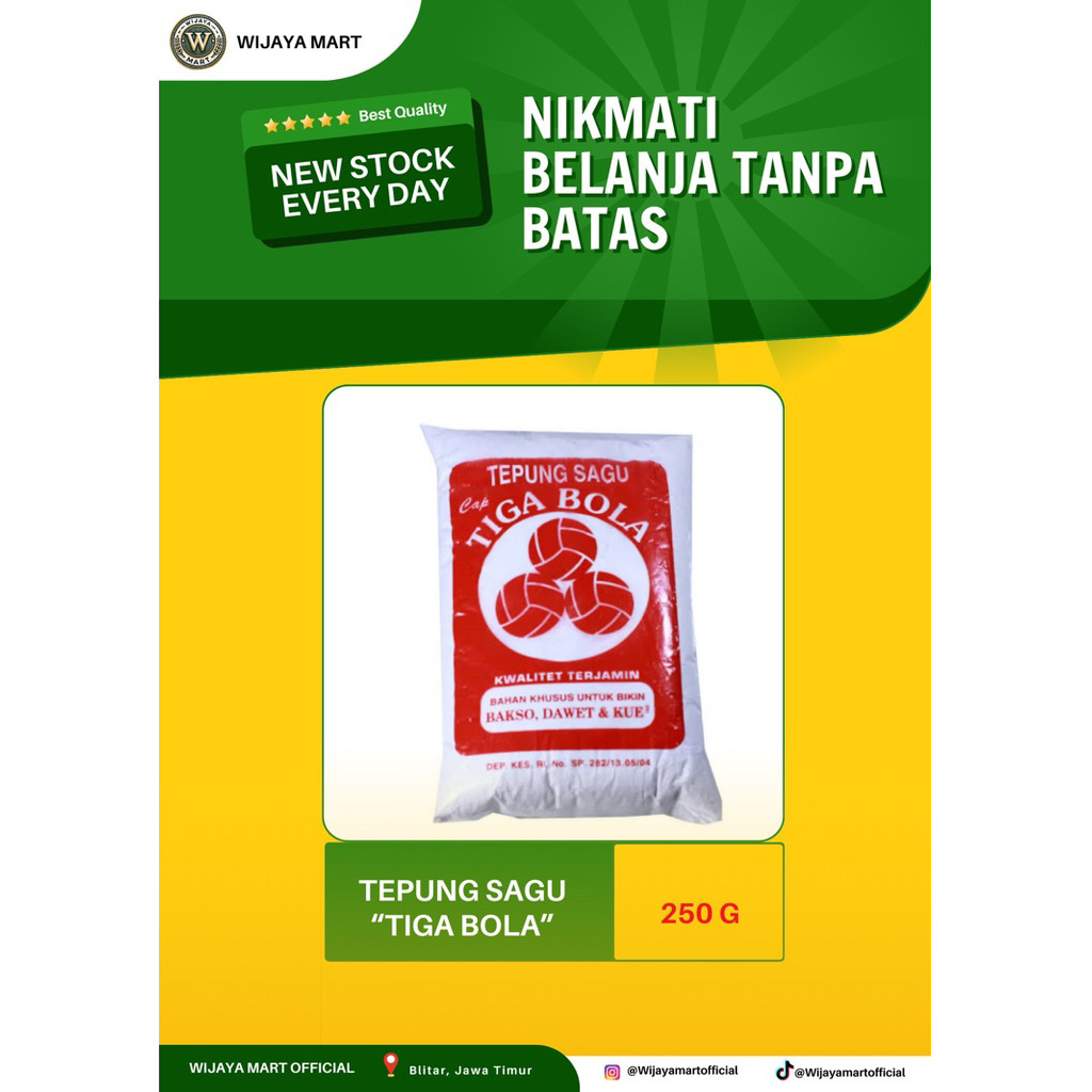 

TEPUNG SAGU CAP TIGA BOLA