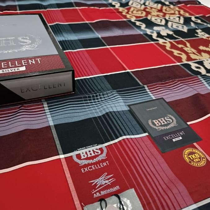 Diskon Kain Sarung Bhs Merah Original