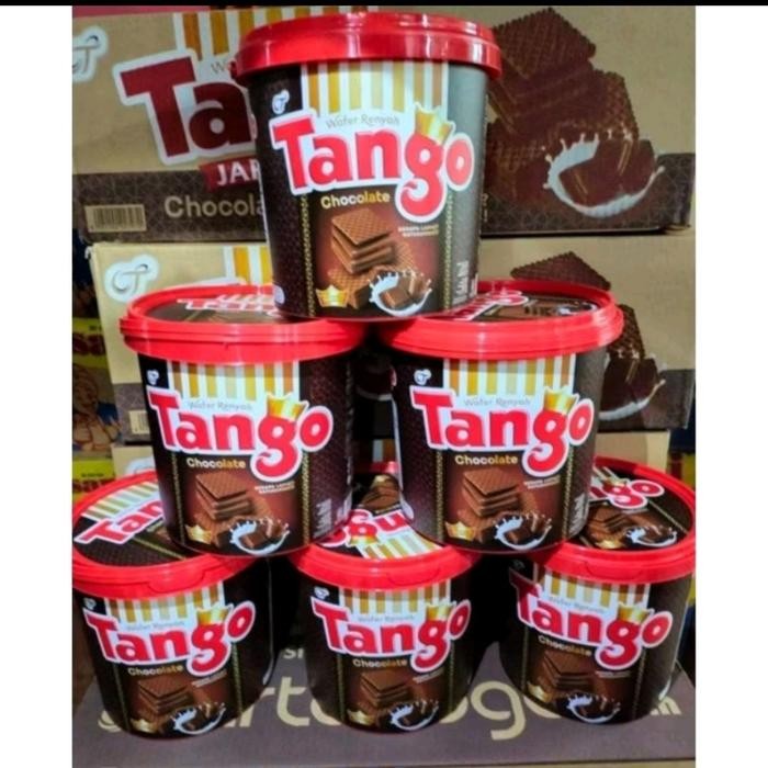 

1 Dus Wafer Tango Cokelat Jar Isi 6 Toples - Wafer Tango Toples Cookies