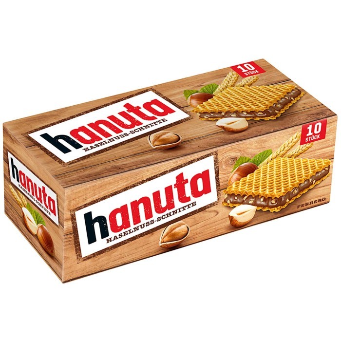 

Cemilan Coklat Hanuta Isi 10 (PO Jerman)