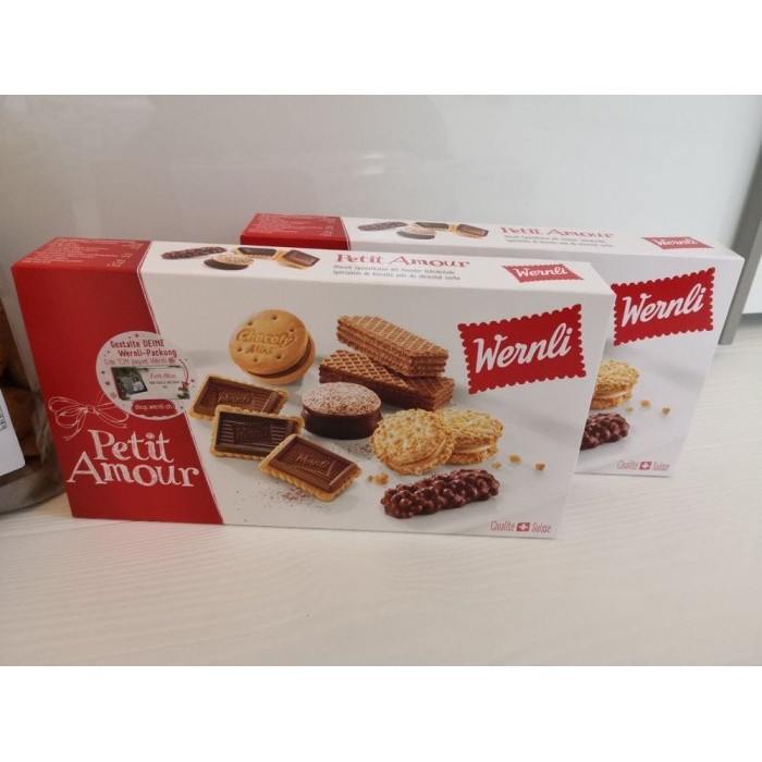 

WERNLI PETIT AMOUR 150GRAM BISCUIT IMPORT SWISS MADE BISKUIT WERNLI