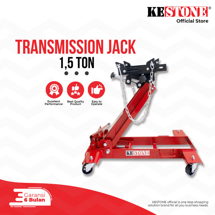 

Transmission Jack 1,5 Ton - Dongkrak Transmisi Mobil