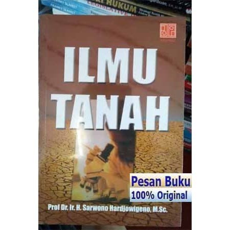 

TERBARU! Buku Ilmu Tanah - Sarwono Hardjowigeno