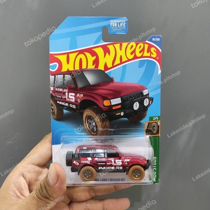 Hot Wheels Toyota Land Cruiser V80 Kroger Exclusive