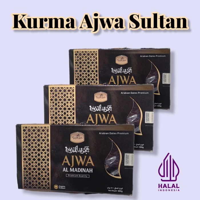 

Kurma Ajwa Al-Madina 500gr PremiumKurma NabiKurma Ajwa Original