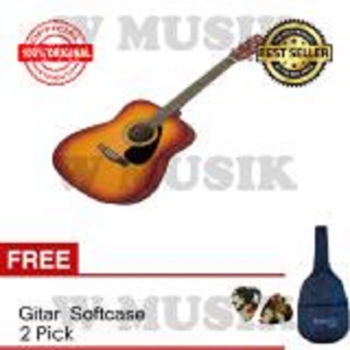 TERBARU Yamaha Guitar F 310 TBS - Tobacco Brown Sunburst + Softcase + 2 Pick