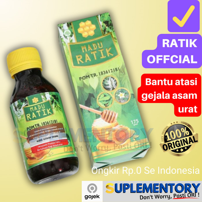 

Madu RATIK Obat Rematik Asam Urat syaraf saraf sakit pinggang otot
