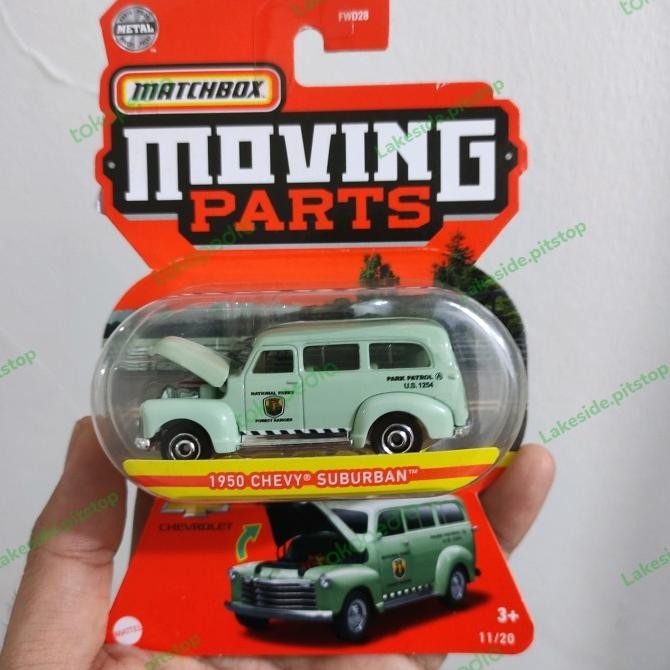 Matchbox Moving Parts Chevy Suburban Natpark