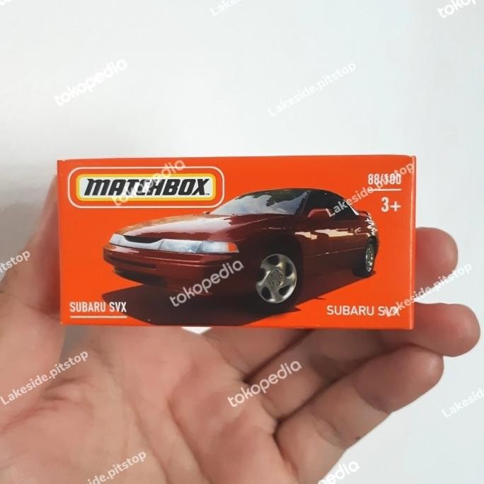 Matchbox Power Grabs Subaru SVX Merah Ryu Asada