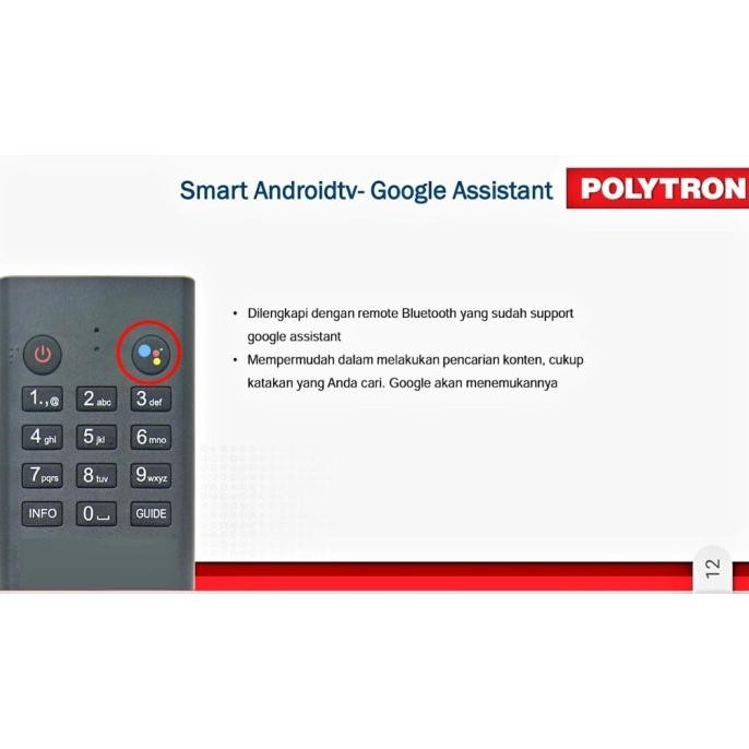 POLYTRON SMART ANDROID DIGITAL TV 32INCH PLD 32BAG9953 + SOUND BAR TD