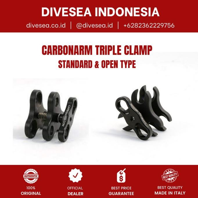 Carbonarm Triple Clamp