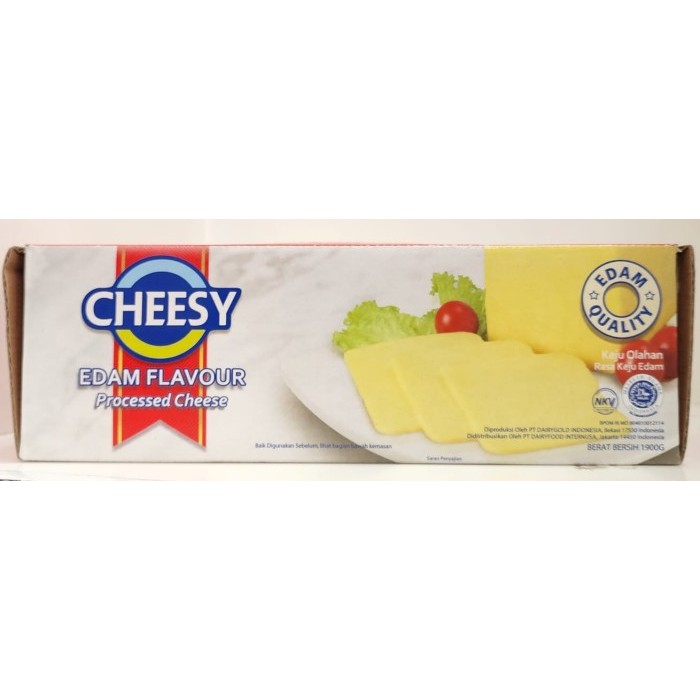 

Keju Cheesy Edam 1900 gr - Edam