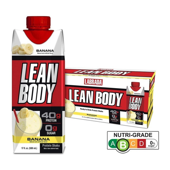 

Labrada Lean Body Protein Shake - Banana 12 500 mls