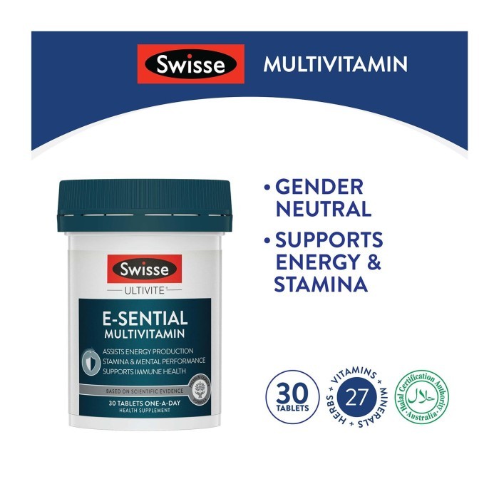 

Swisse Ultivite e-SENTIAL Multivitamin 30 Tab 1 kg