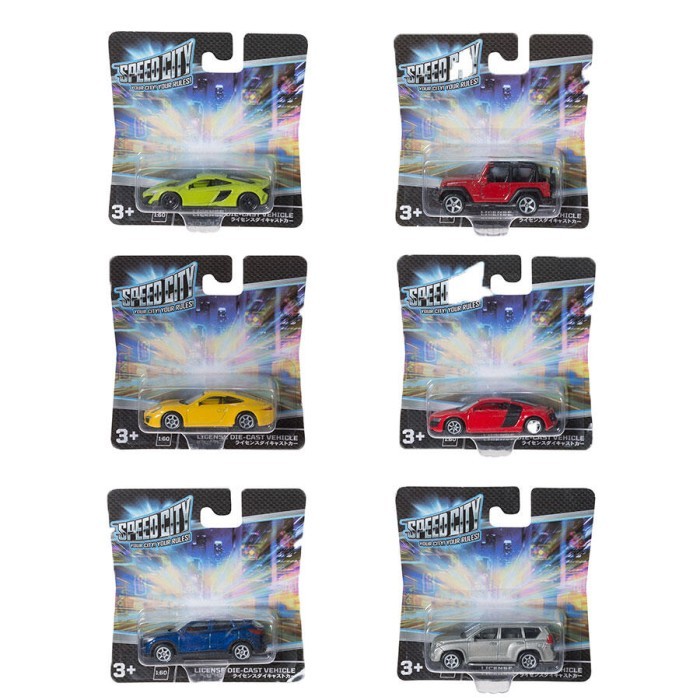 

Speed City License Die-cast vehicle - Assorted