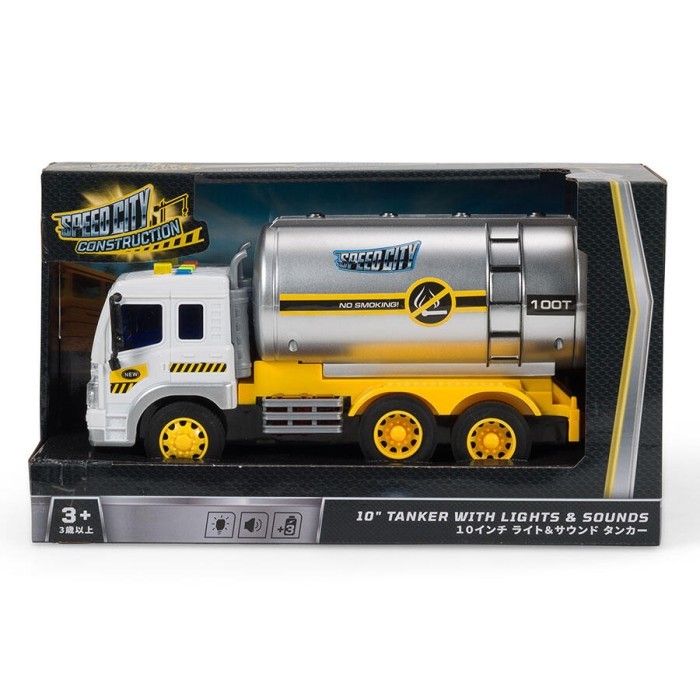 

Speed City Construction 10" Tanker With Lights & Sounds