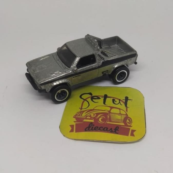 HOT WHEELS HOTWHEELS TRUCKS SUBARU BRAT SILVER BAN KARET LOOSE