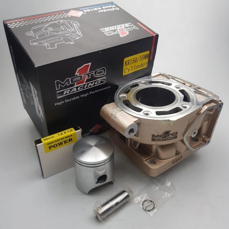BORING NINJA, BLOCK SEHER NINJA 59 mm ninja 150,Block seher,Cylinder block assy,ninja r, rr,