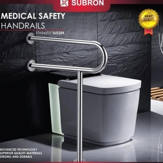 DISABILITY TOILET / PEGANGAN TOILET LANSIA / PEGANGAN KAMAR MANDI