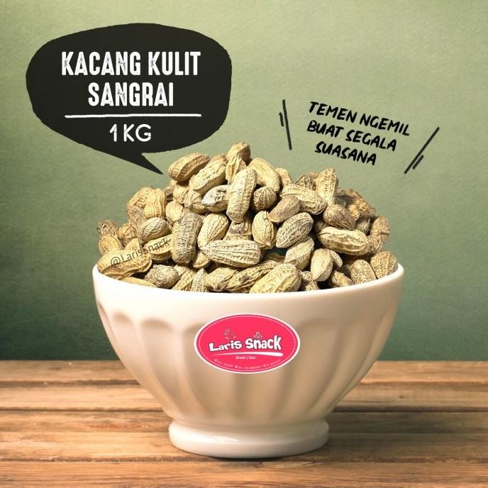 

KACANG KULIT SANGRAI SUPER GURIH ASIN ENAK 1000GR