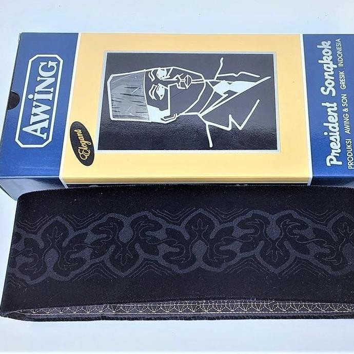 Miliki Songkok Awing Elegant Laser Anggrek / Songkok Peci Motif Laser