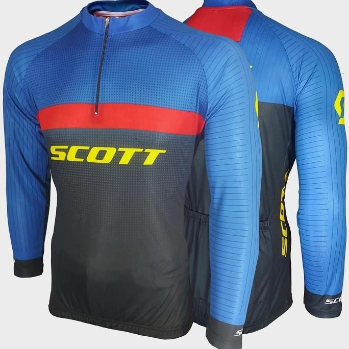 BAJU SEPEDA PRIA WANITA LENGAN PANJANG JERSEY MURAH
