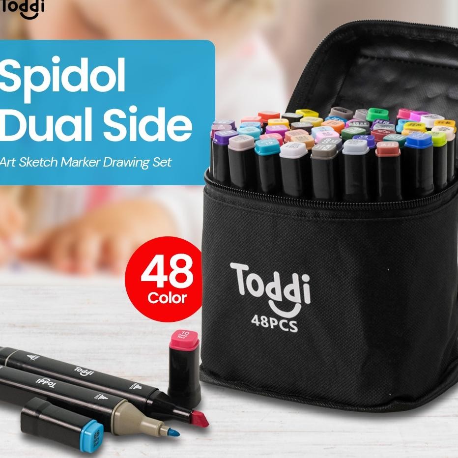 

Pidol Dual Ide Fine Art Marer Bruh Double Tip 1 Mm Fine Nib And 6 Mm Broad Nib