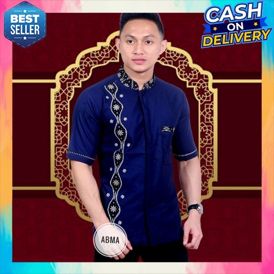 Koko Pria Lengan Panjang Pendek Premium Terbaru 2025 Kokoh Laki Laki Dewasa Kemko Laki2 Remaja Baju 