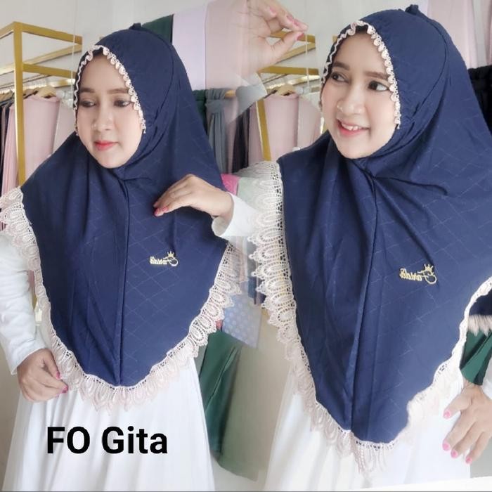 TERLARIS DEWISA SHOP- HIJAB INSTANT NON PED STANDAR JERSEY BARBARA STARIA GITA RENDA ORI FO HIJAB