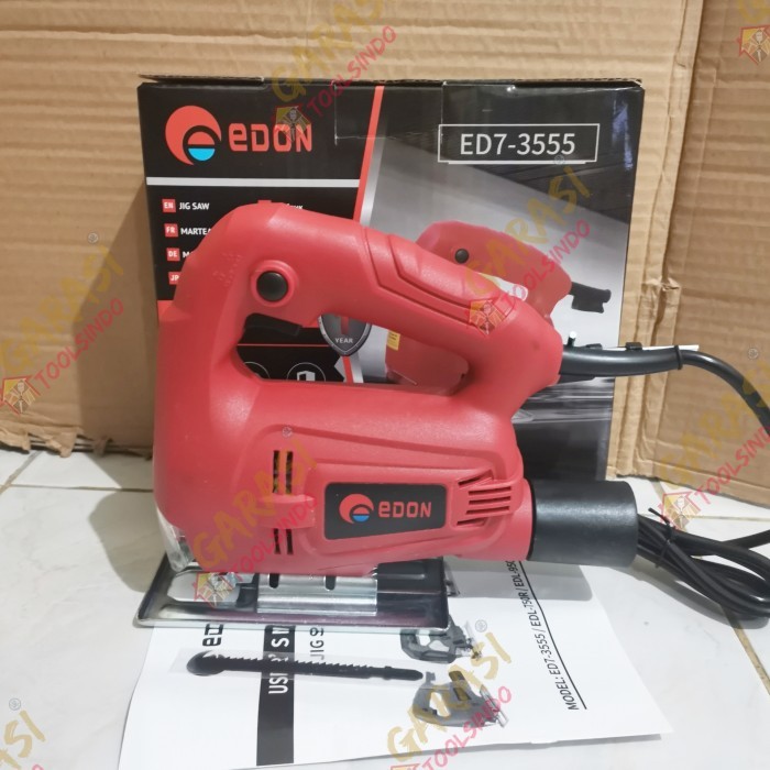 Mesin Jigsaw Edon Mesin Jig Saw Gergaji Listrik Potong Kayu Triplek