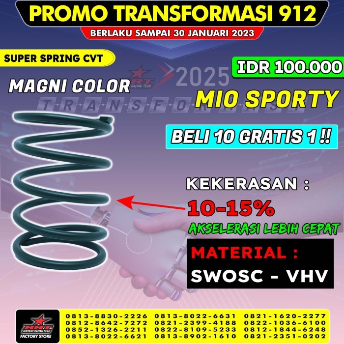 Per Cvt / Cvt Spring Mio Sporty / Mio M3 / Mio J