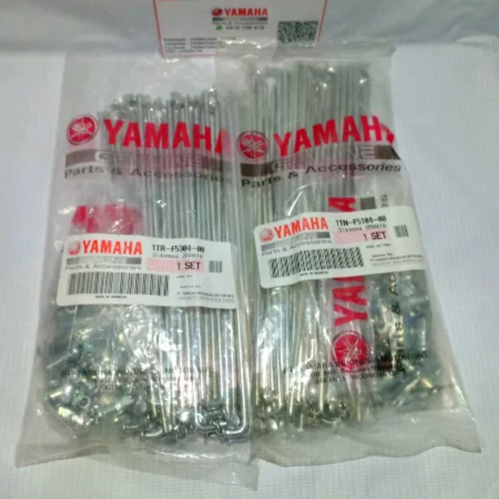 Jari Jari Depan Ring 18 Dan Belakang Ring 18 Rx King Original Yamaha