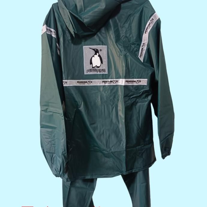 JAS HUJAN SETELAN MANTEL RAINCOAT ORIGINAL PINGUIN DEWASA CX7