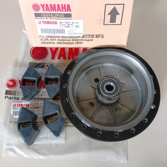 Tromol Belakng 1 Set Yamaha Rx King/Rx King New/Scorpio/Pnp Vixion Old