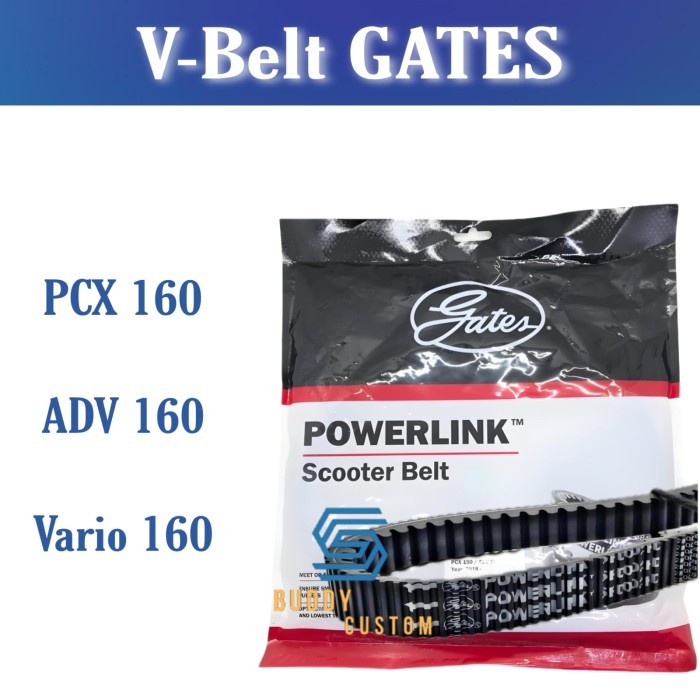Vbelt Gates Vario 160 Pcx 160 Adv 160 - Vanbelt Vario 160 Pcx Adv 160